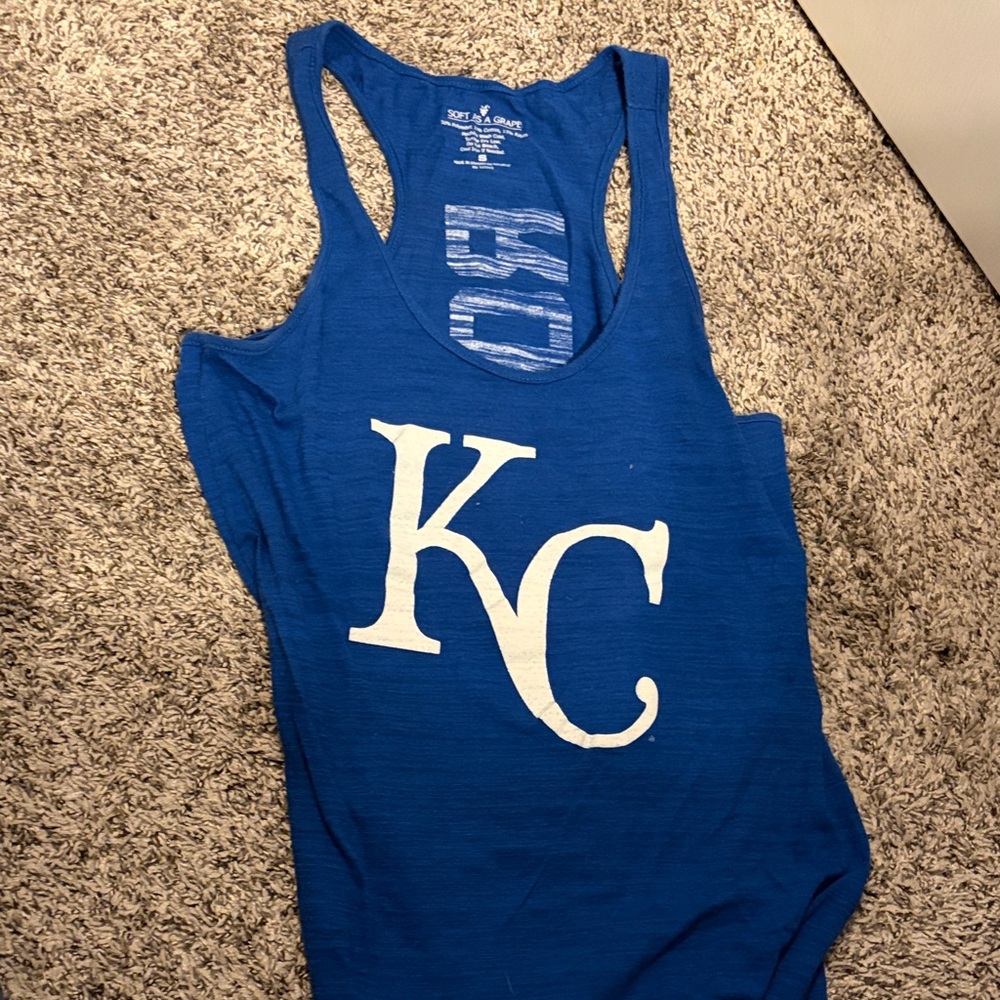 Blue KC Tank Top